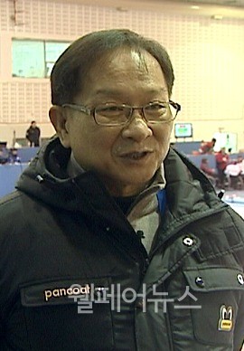 ▲ 2012 휠체어컬링 세계선수권대회 박주영 조직위원장 ⓒ정두리 기자