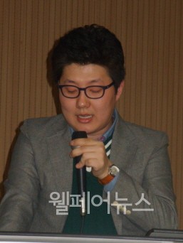 ▲ 한국장애인인권포럼 장애인정책모니터링센터 이강철 연구원  ⓒ정유림 기자