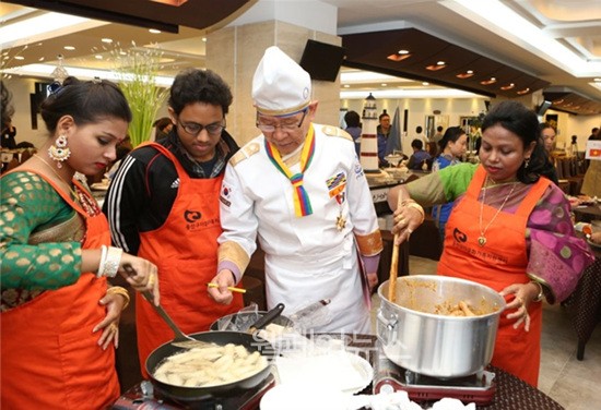 ▲ 지난 2015년 용산구 다문화 요리대회의 모습 ⓒ용산구