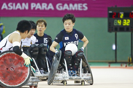 ▲ 휠체어럭비 박우철 선수(18, 충북)가 IPC 국제장애인올림픽위원회 ‘이달의 선수’로 선정됐다.  ⓒ대한장애인체육회