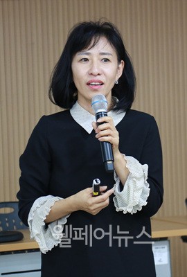 ▲ 한국장애인개발원 서해정 부연구위원이 발언하고 있다.