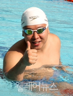 수영 국가대표 임우근 선수 ⓒ대한장애인체육회