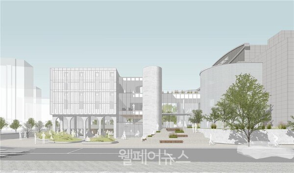 서울시립 반다비체육센터 설계공모 당선작 조감도. ⓒ서울시