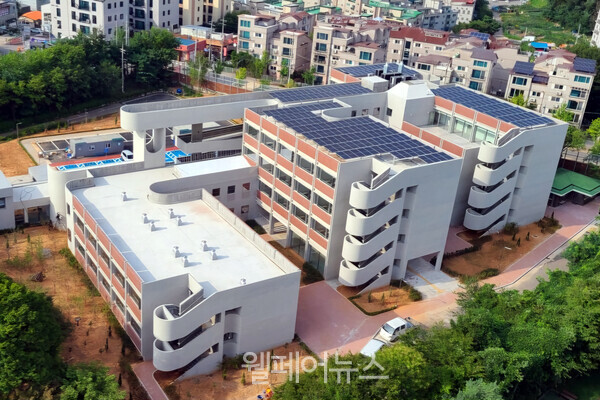 한국장애인고용공단 일산직업능력개발원에서 생활관 전경. ⓒ한국장애인고용공단