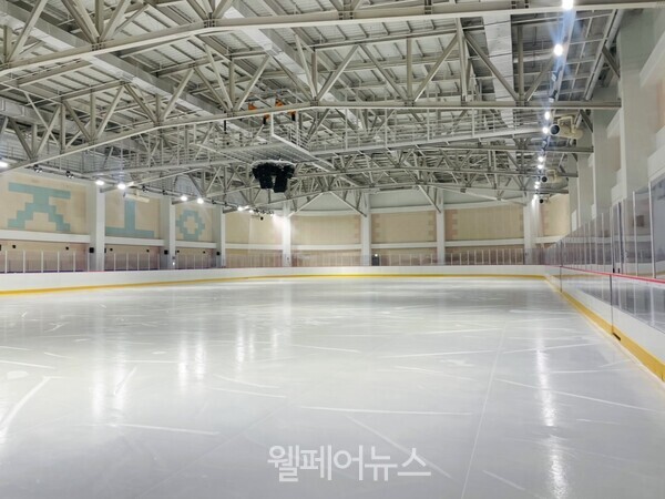 세종 반다비 빙상장 내부. ⓒ세종시