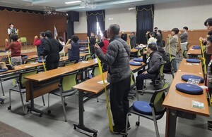 영암군보건소, 경로당 등 7곳 찾아 낙상 예방 교육